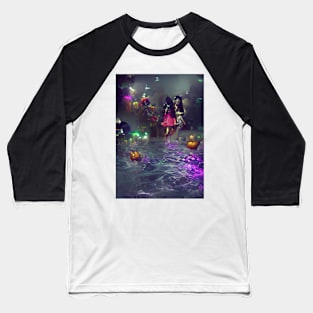 SURREAL HALLOWEEN IN PARIS Baseball T-Shirt